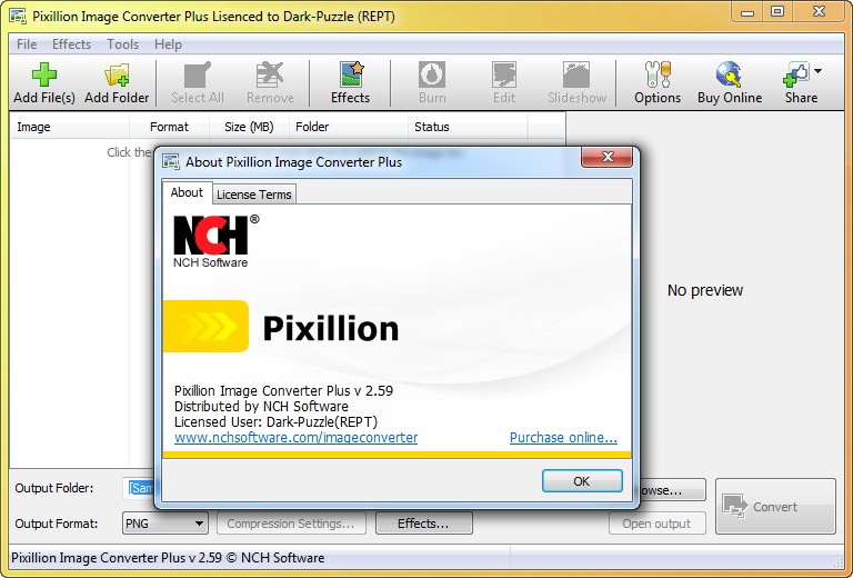 Pixillion Image Converter Plus