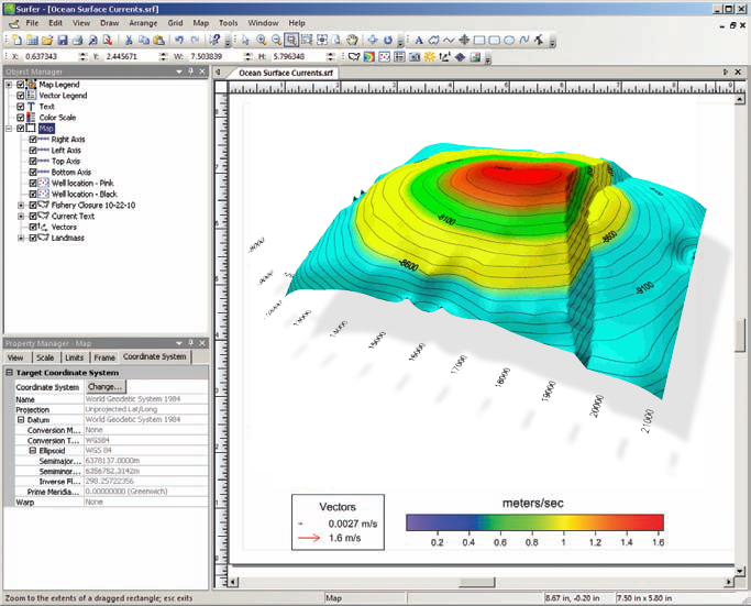 Golden Software Surfer 10.2.601 (x86/x64)