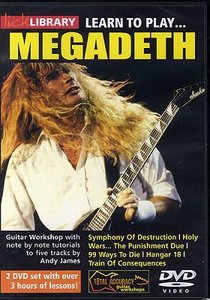 Lick Library – Learn To Play Megadeth – DVD (2007)