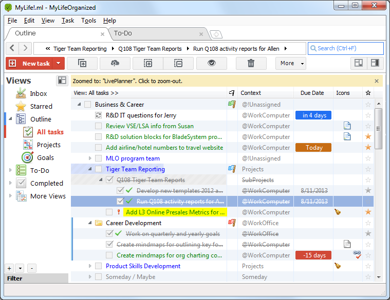 MyLifeOrganized Professional Edition 4.3.2.2465 + Portable