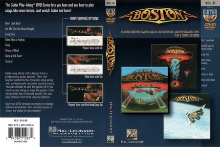 Guitar Play-Along: Volume 31 - Boston [repost]