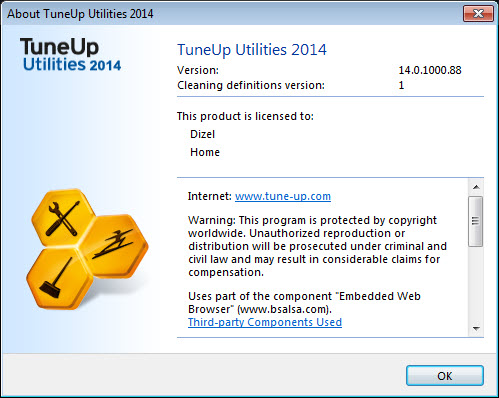 TuneUp Utilities 2014 14.0.1000.88