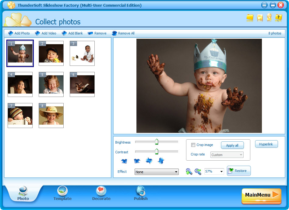 ThunderSoft Slideshow Factory 3.4.6 + Portable