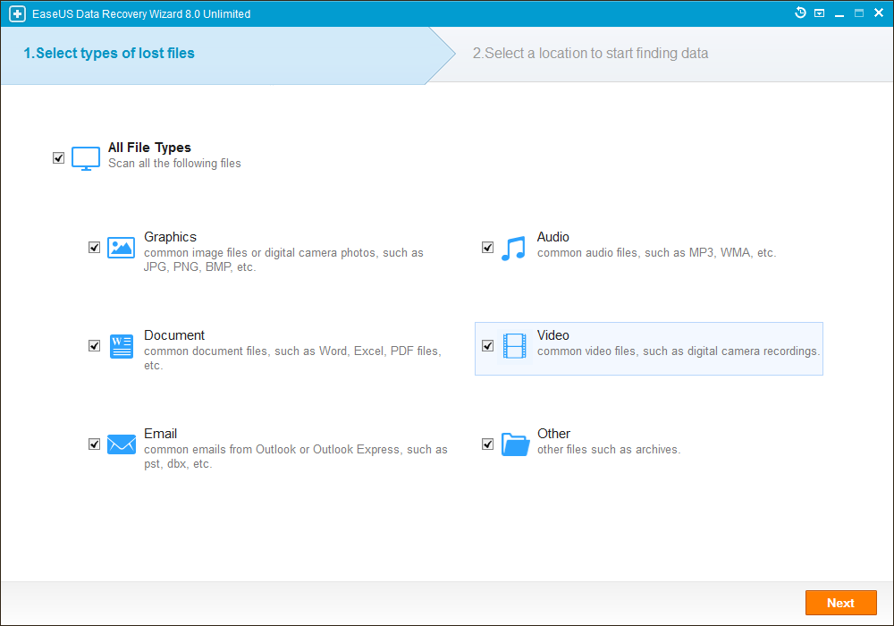 EaseUS Data Recovery Wizard 8.0.0 Unlimited Multilingual