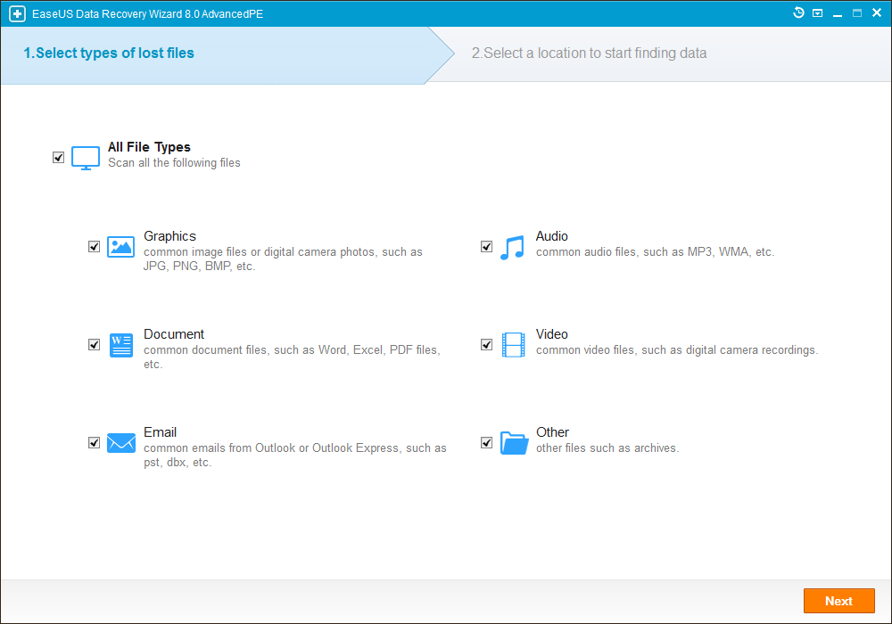 Easeus Data Recovery Wizard AdvancedPE 8.0.0 Multilingual