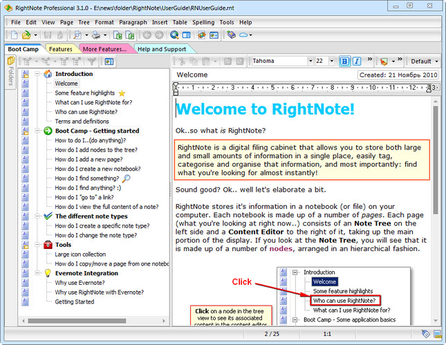 Bauerapps RightNote Professional 3.1.0 + Portable