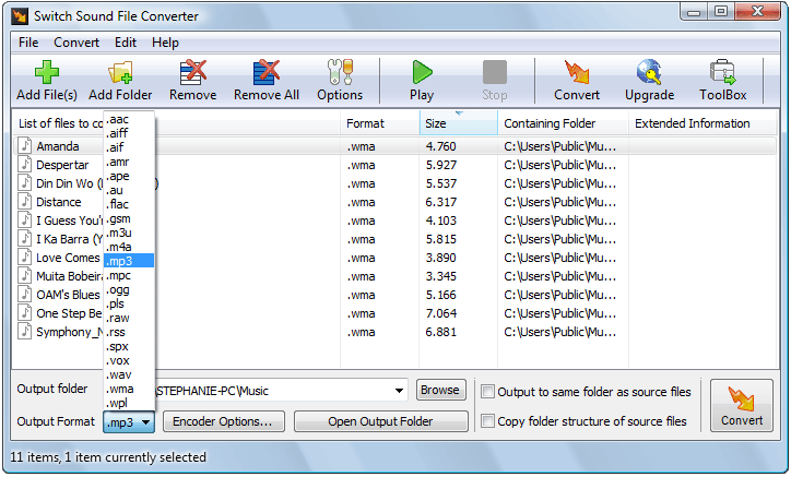 NCH Switch Sound File Converter Plus 4.60