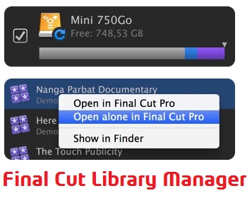 Final Cut Library Manager 2.06