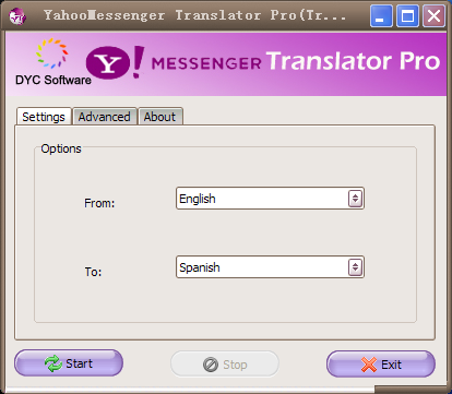 Yahoo! Messenger Translator Pro 5.1.1