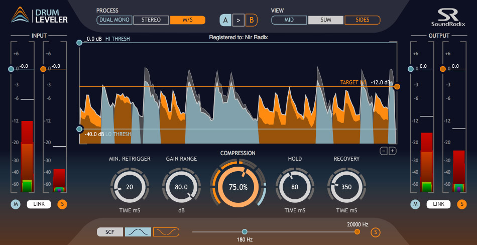 Sound Radix Drum Leveler v1.0.0 WiN