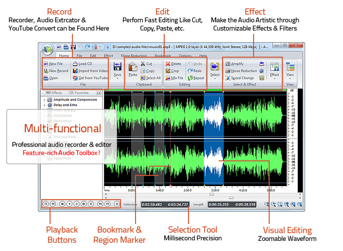 Audio Record Edit Toolbox Pro 14.0.2