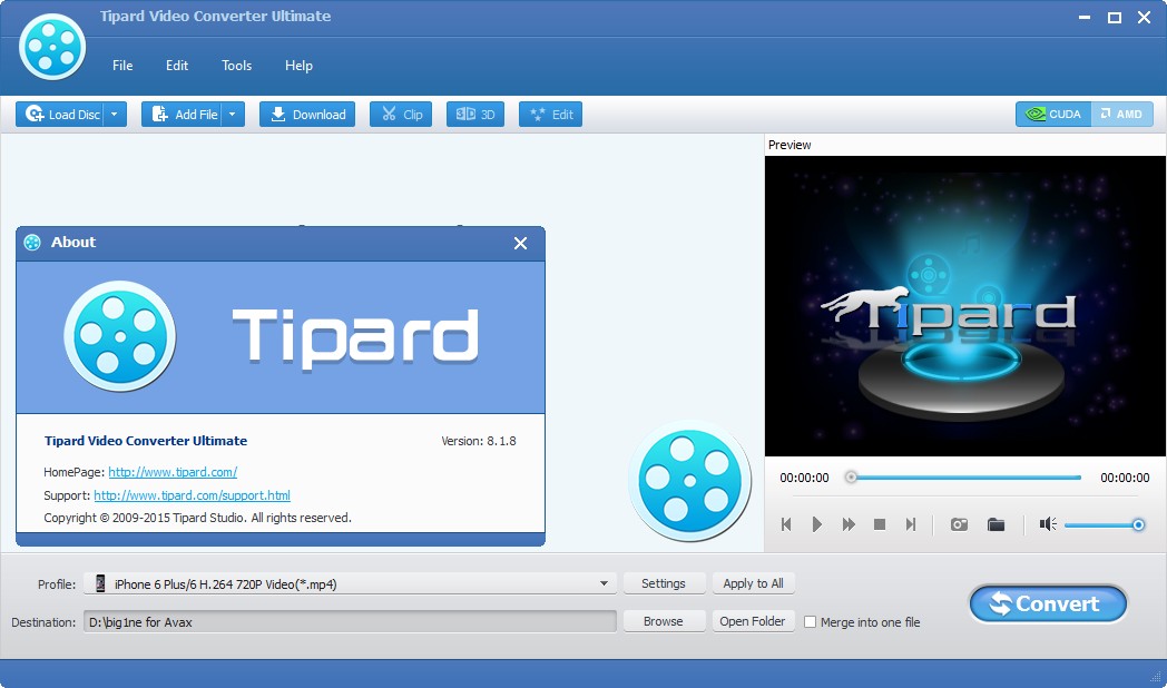 Tipard Video Converter Ultimate 8.1.8