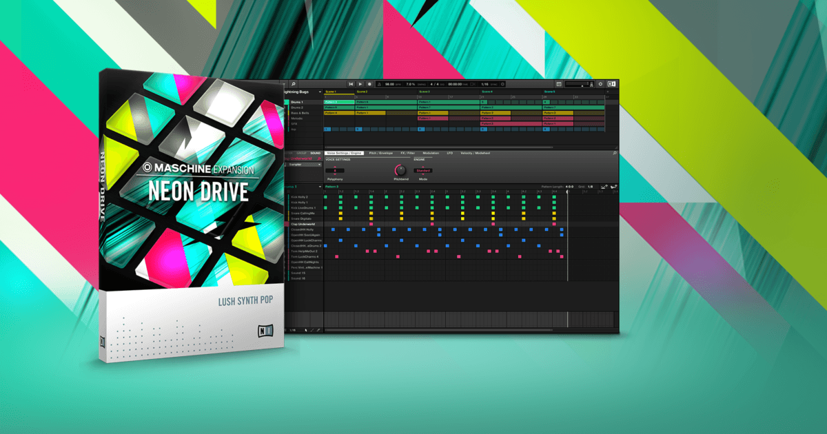 Native Instruments Maschine Expansion Neon Drive v1.0.0 HYBRID