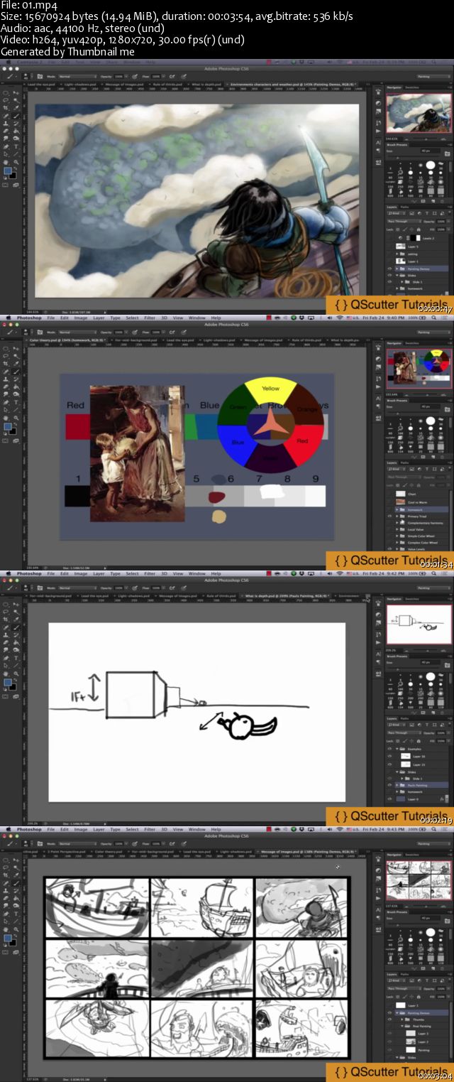 Digital Painting Fundamentals in Photoshop