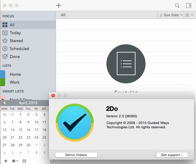 2Do v2.0 Multilingual Mac OS X