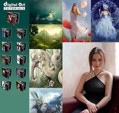 Digital Art Tutorials Collection. Volumes 1-15