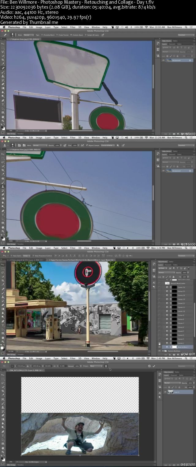 Photoshop Mastery: Retouching and Collage