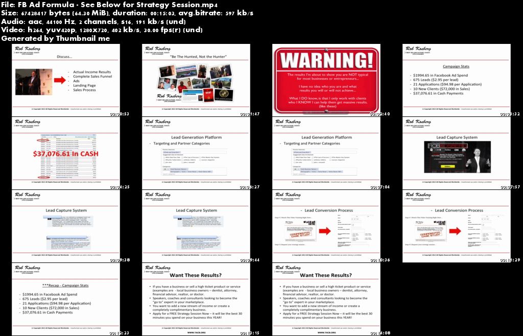 FB Ads Formula by Ryan Shaw