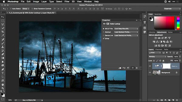 Lynda - Photoshop CC Adjustment Layer and Blend Mode Workshop