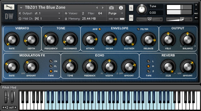 Hideaway Studios The Blue Zone KONTAKT