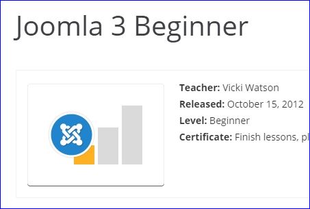 Ostraining - Joomla 3 Beginner