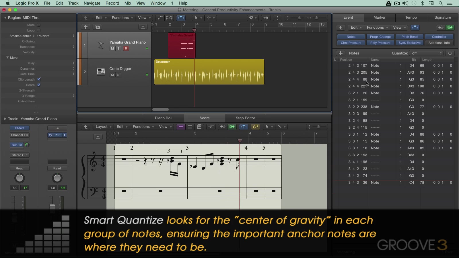 Groove3 - Logic Pro X 10.1 Update Explained (2015)