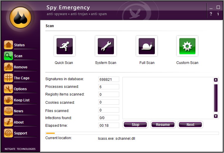 NETGATE Spy Emergency 14.0.905.0