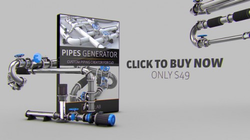 The Pixel Lab Pipes Generator for Cinema 4D