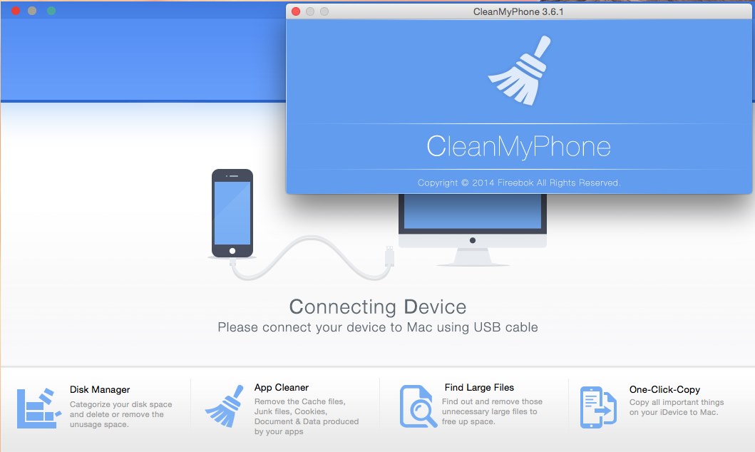 CleanMyPhone 3.6.1 Mac OS X