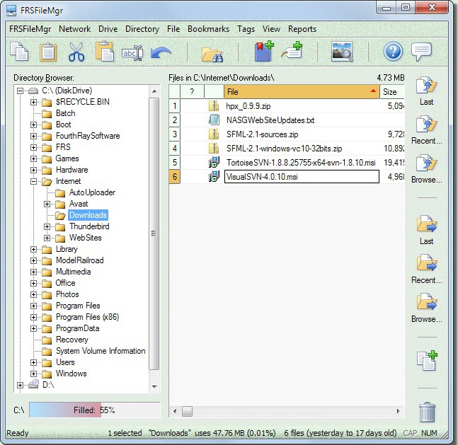 Fourth Ray Software FRSFileMgr 4.0.1