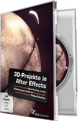 PSD Tutorials - 3D-Projekte in After Effects