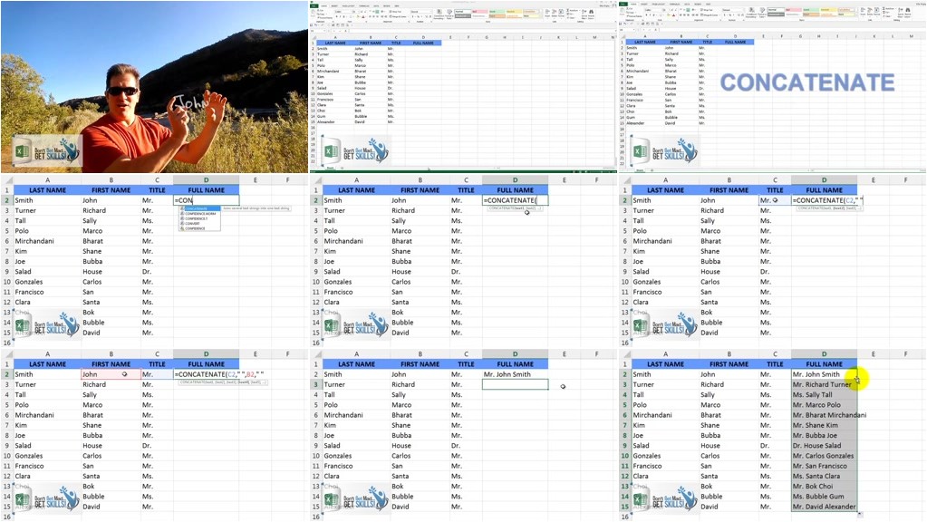 Don't Get Mad...Get Skills! Excel - Shortcuts Tips & Tricks