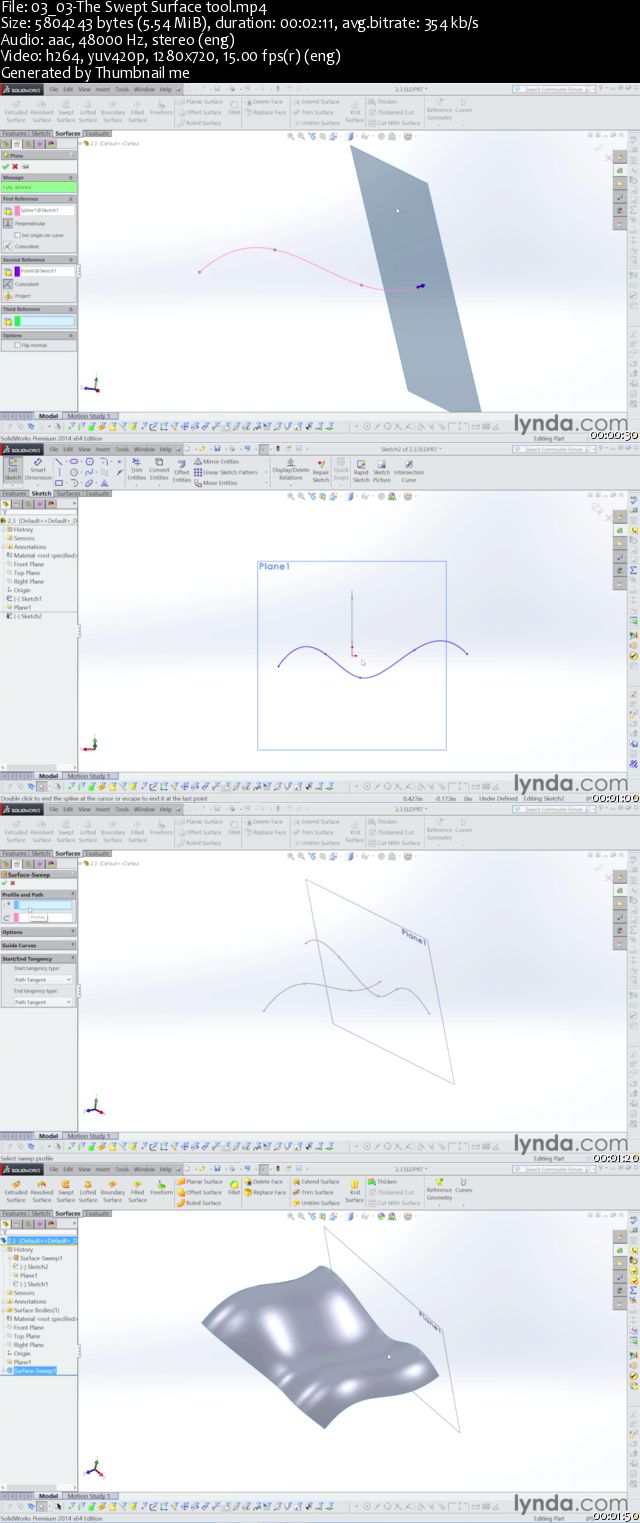 Surfacing with SOLIDWORKS