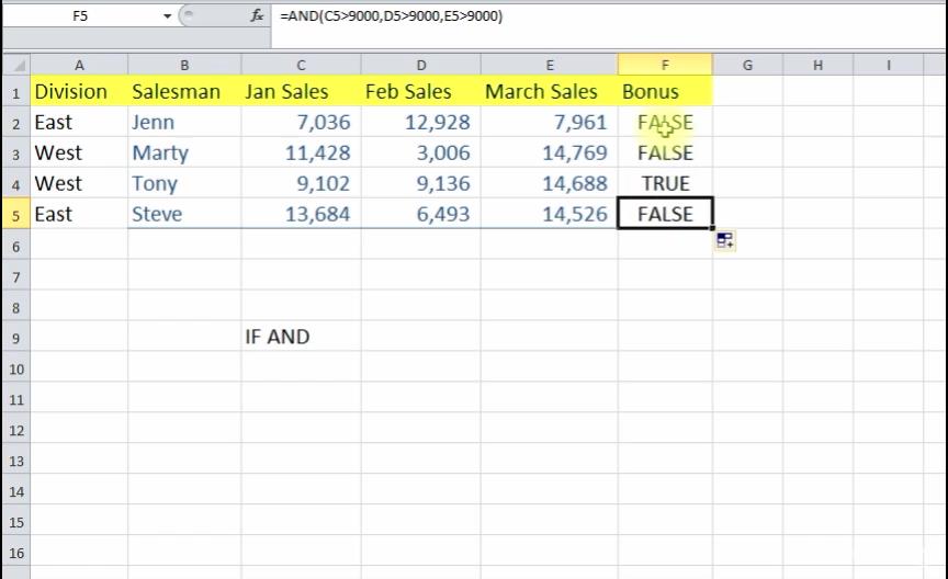 Master Excel Functions