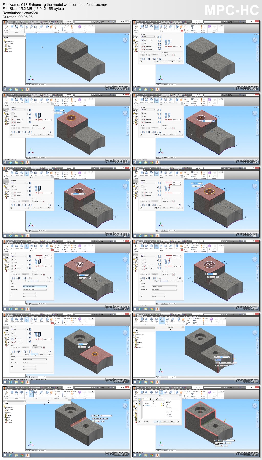 Lynda - Migrating from AutoCAD to Inventor