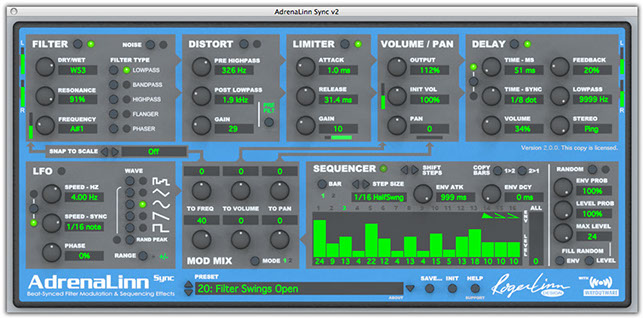 Roger Linn Design AdrenaLinn Sync v2.0.3 WiN MacOSX
