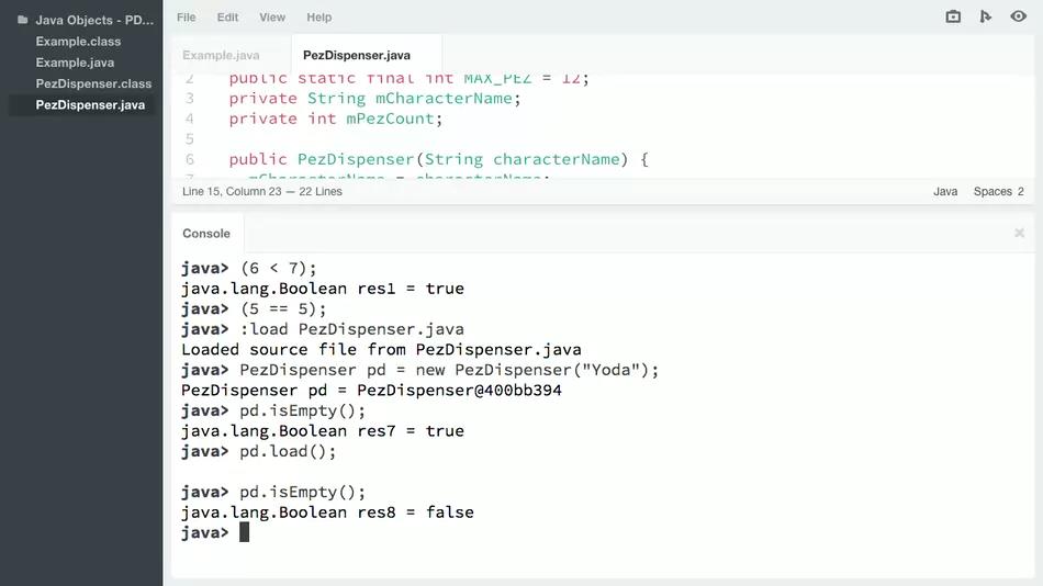 Teamtreehouse - Java Objects