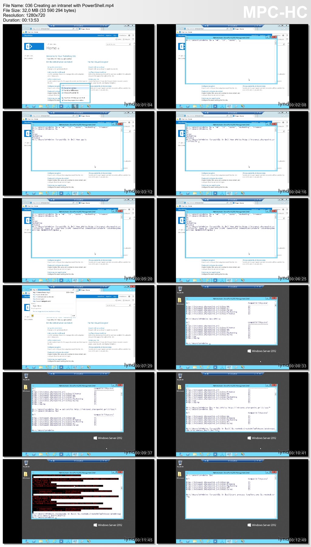 Lynda - SharePoint 2013 Installing and Configuring a Test Environment