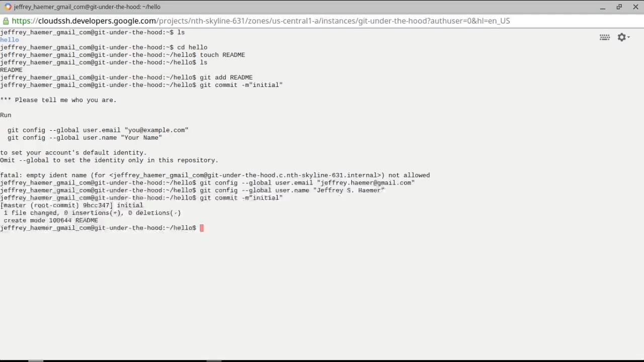 LiveLessons - Git Under the Hood