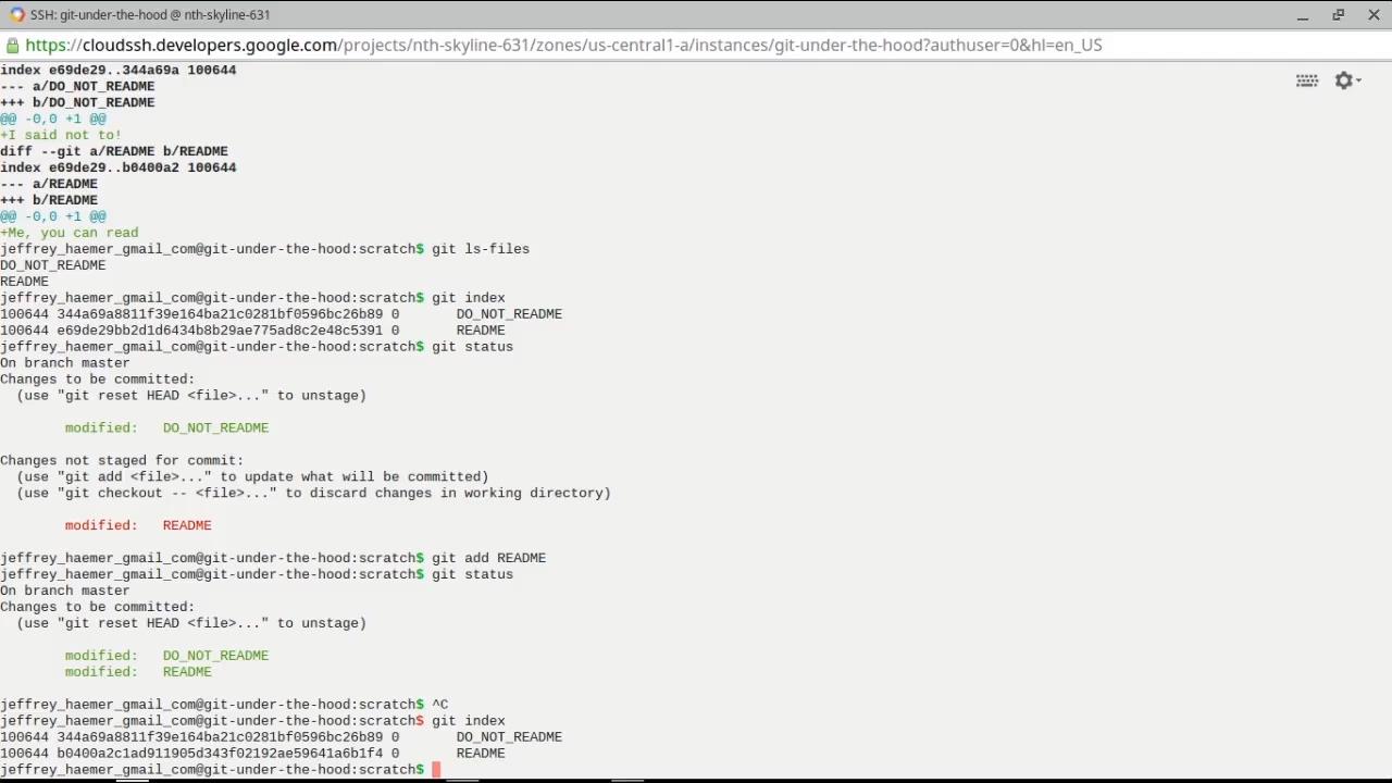 LiveLessons - Git Under the Hood