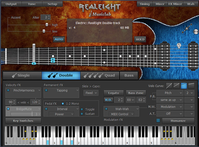 MusicLab RealEight 1.0.0.7183 (Win/Mac)