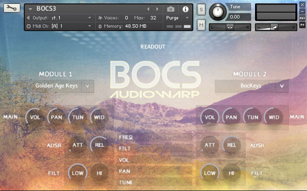 AudioWarp BOCS Volume 3 KONTAKT