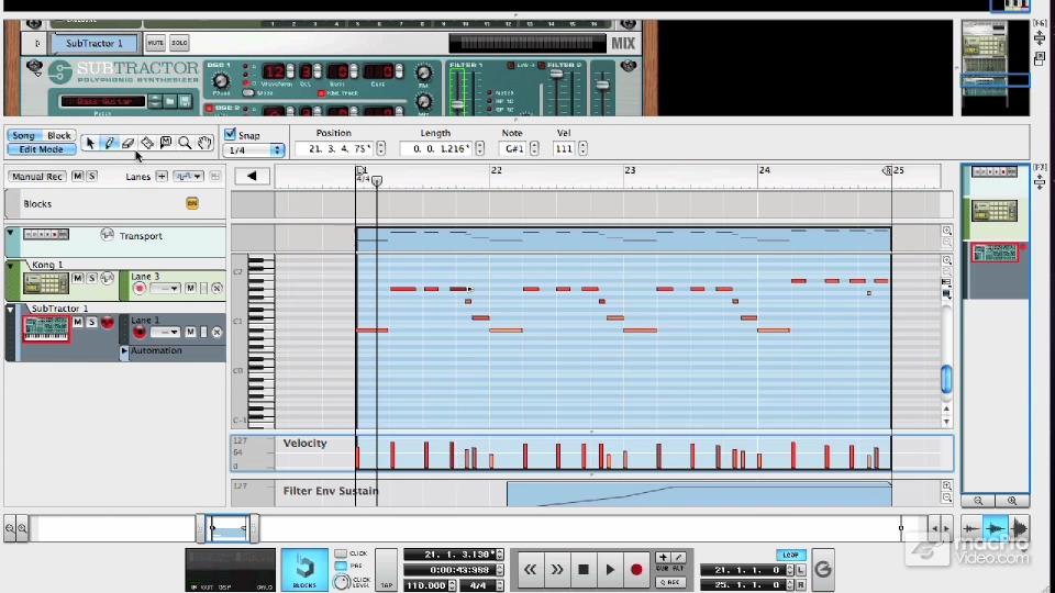 Reason 6 103: Working With MIDI by Hollin Jones