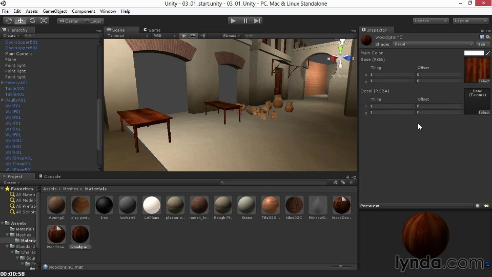 Lynda - Materials and Lighting in Unity [repost]