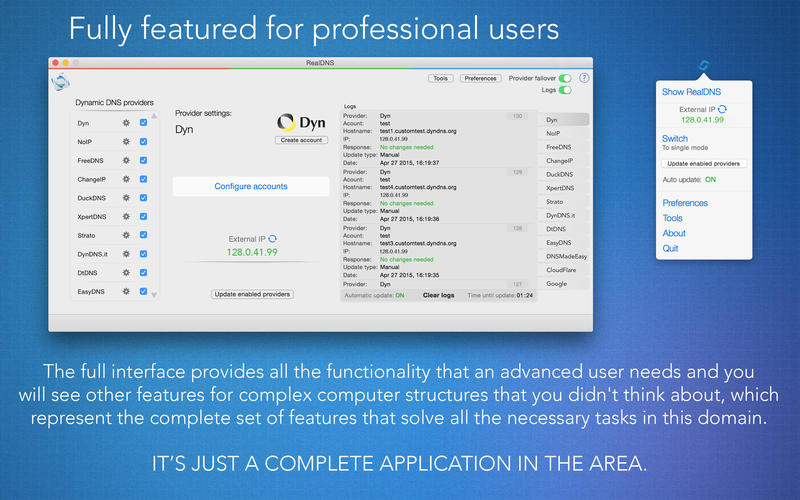 RealDNS 2.1 Mac OS X