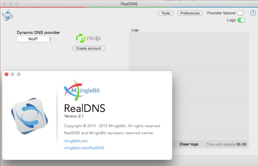 RealDNS 2.1 Mac OS X