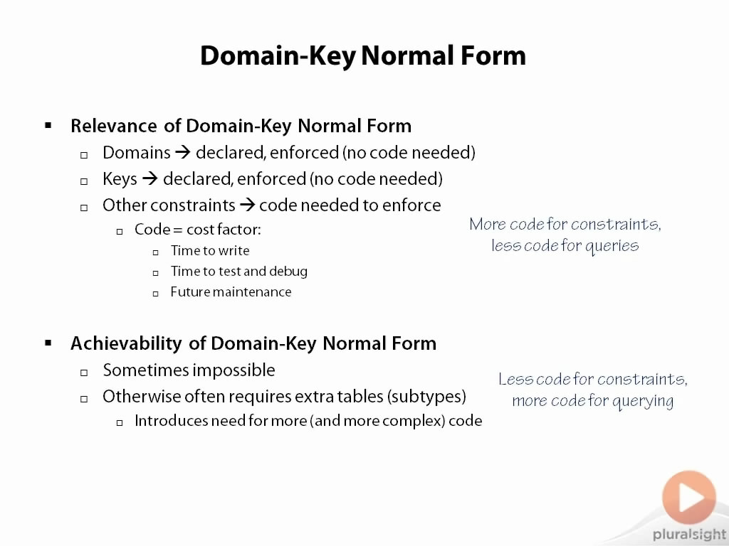 Relational Database Design [repost]