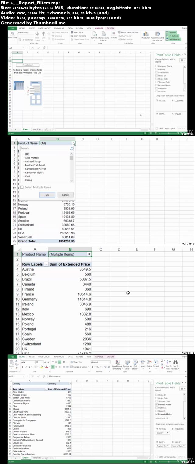 Stress-Free Excel 2013 PivotTables