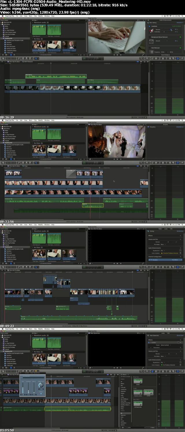 Final Cut Pro X with Vanessa Joy, Rob Adams