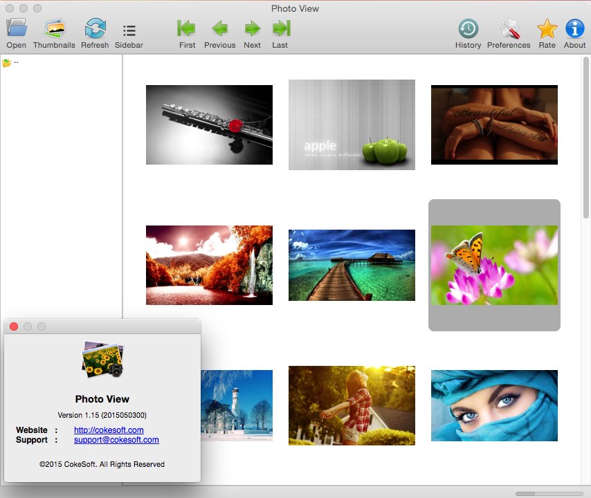 Photo View 1.15 Mac OS X